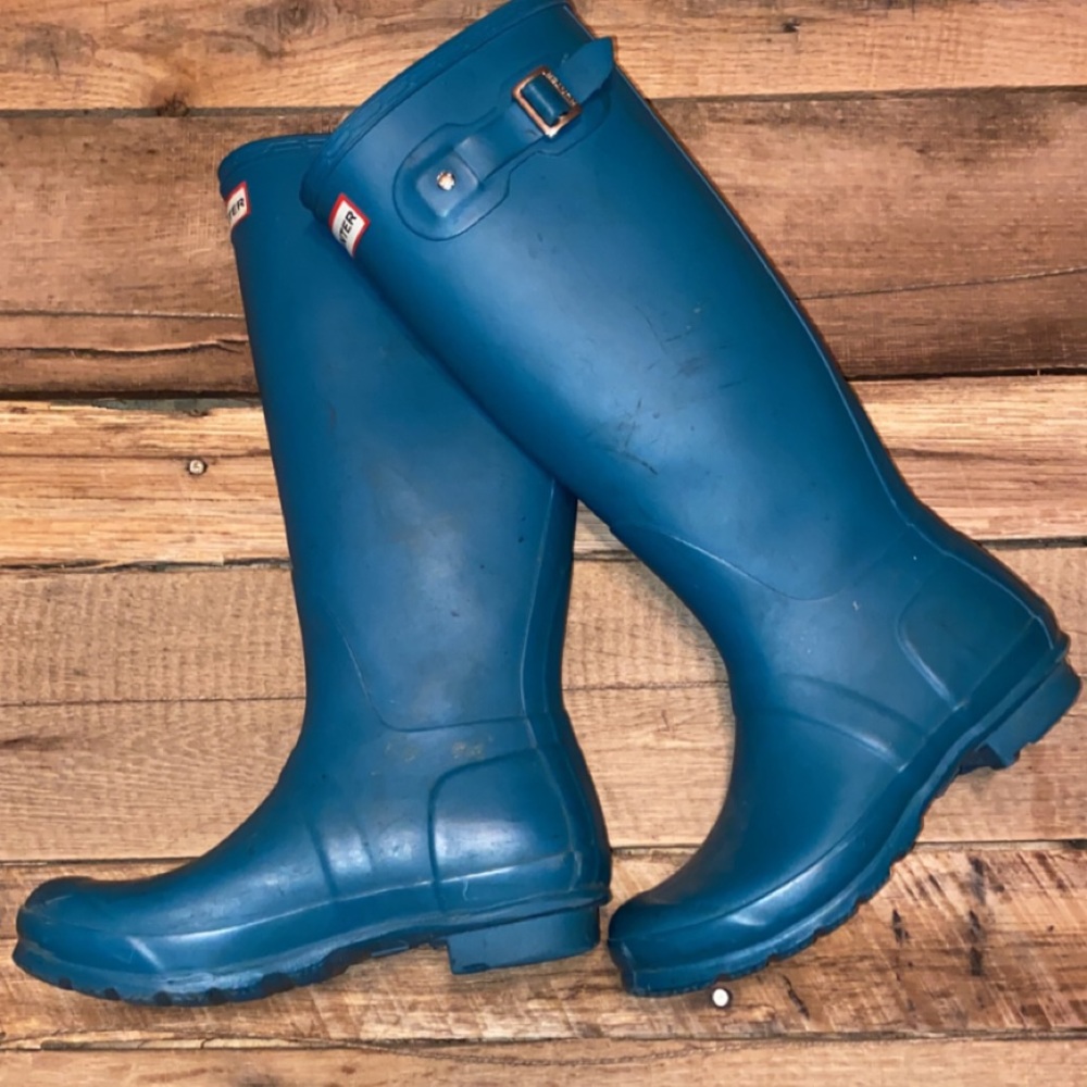 Hunter rain boots